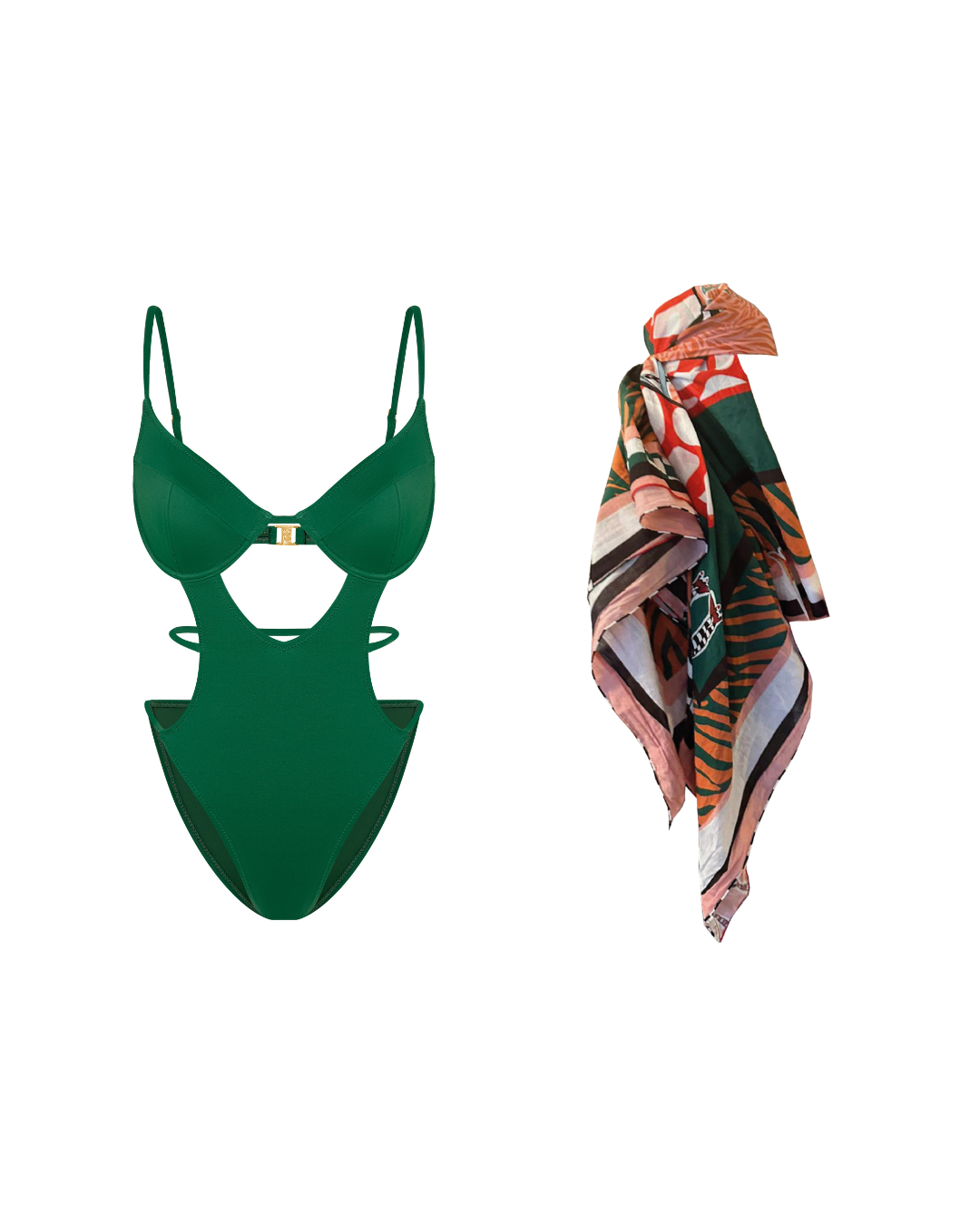 Summer Holiday Pack Hippolyta Swimsuit & Floripa Pareo (Limited Drop)