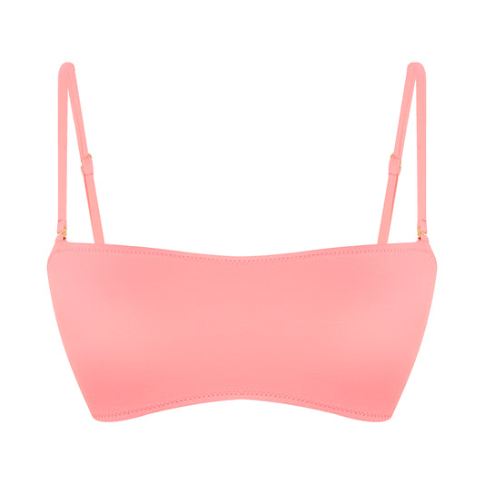 Hermia Women's Strapless Bikini Top Pink