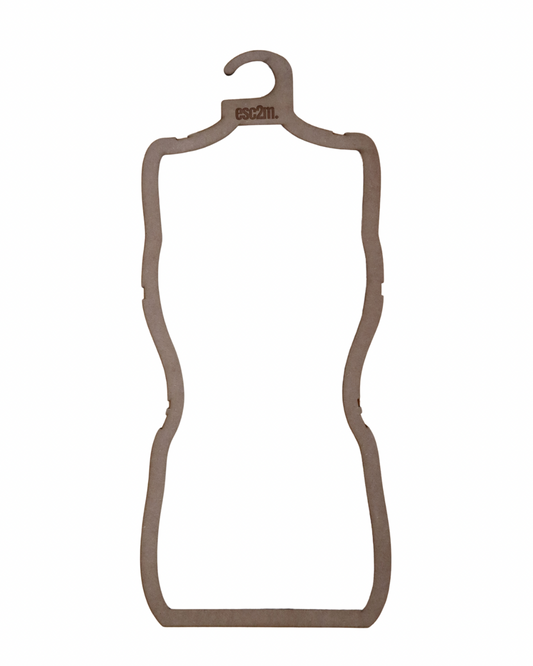 ESC2M Custom Design Swimsuit Wooden Hanger