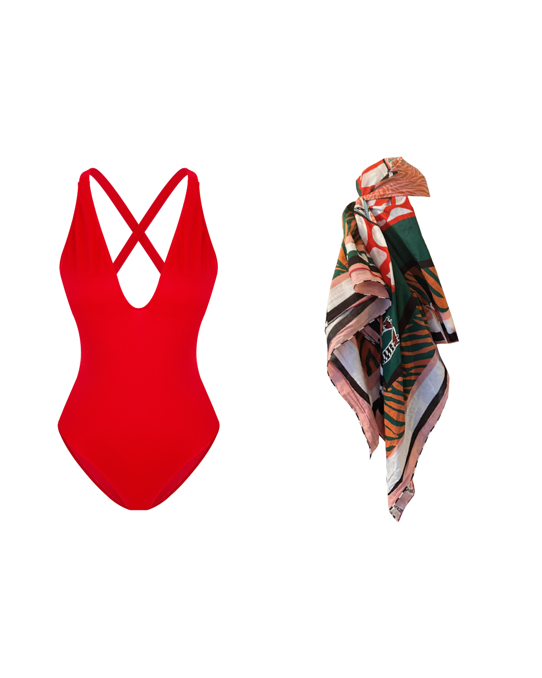 Summer Holiday Pack Titania Swimsuit & Floripa Pareo (Limited Drop)